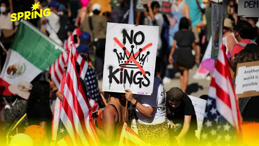 สหรัฐฯ ประท้วง "No Kings" ต่อต้านทรัมป์ ใช้อำนาจในทางมิชอบ