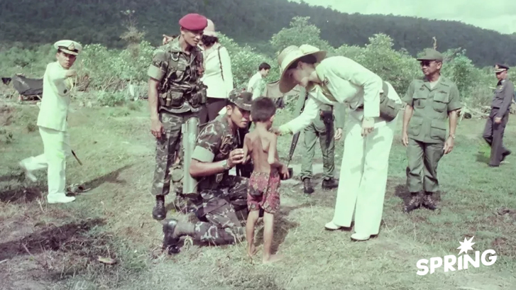 ราชการุณย์ พระเมตตา สมเด็จพระพันปีหลวง ช่วยเหลือชาวกัมพูชา