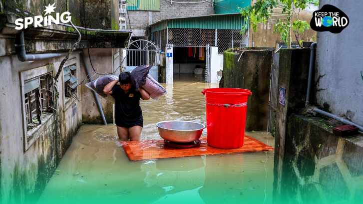 "พายุบัวลอย" ยังสร้างความเสียหาย ไทย-เวียดนาม ท่วมหนัก