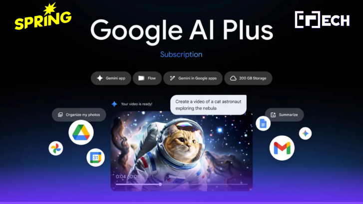 Google AI Plus เปิดตัวแพ็กเกจเริ่มต้น ใช้ Gemini ราคา 95 บาท/เดือน