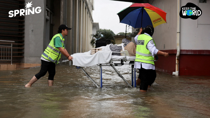 มาเลเซียเร่งช่วยเหลือผู้ประสบภัยน้ำท่วม และผู้ที่ติดในหาดใหญ่