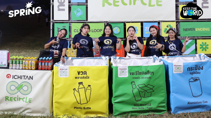 ถอดวิธีคิด Ichitan ReCircle เปลี่ยนขยะ "วันปล่อยเสือ" 1.27 ตัน ให้มีชีวิตใหม่