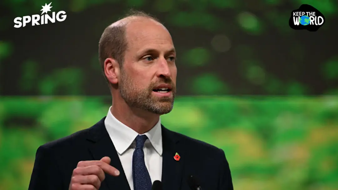 เปิดแนวคิด 'เจ้าชายวิลเลียม' จากการประชุม COP30 ให้ความสำคัญกับสิ่งแวดล้อม เปิดแนวคิด 'เจ้าชายวิลเลียม' จากการประชุม COP30 ให้ความสำคัญกับสิ่งแวดล้อม