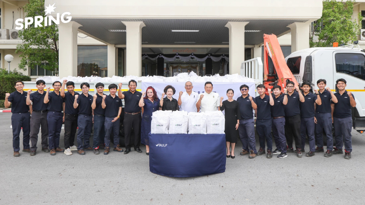 'กัลฟ์' มอบถุงยังชีพ 1,000 ชุด ช่วยเหลือผู้ประสบภัยน้ำท่วมอยุธยา