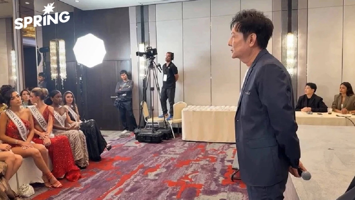 ผู้เข้าประกวด Miss Universe 2025 วอร์คเอาท์ ปมอ้างถูก 'ณวัฒน์' พูดว่า 'โง่'