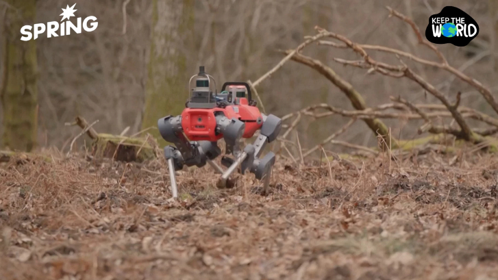 ยุโรปใช้ 'สุนัขหุ่นยนต์' สำรวจและปกป้องพื้นที่ป่าไม้ให้ยั่งยืน