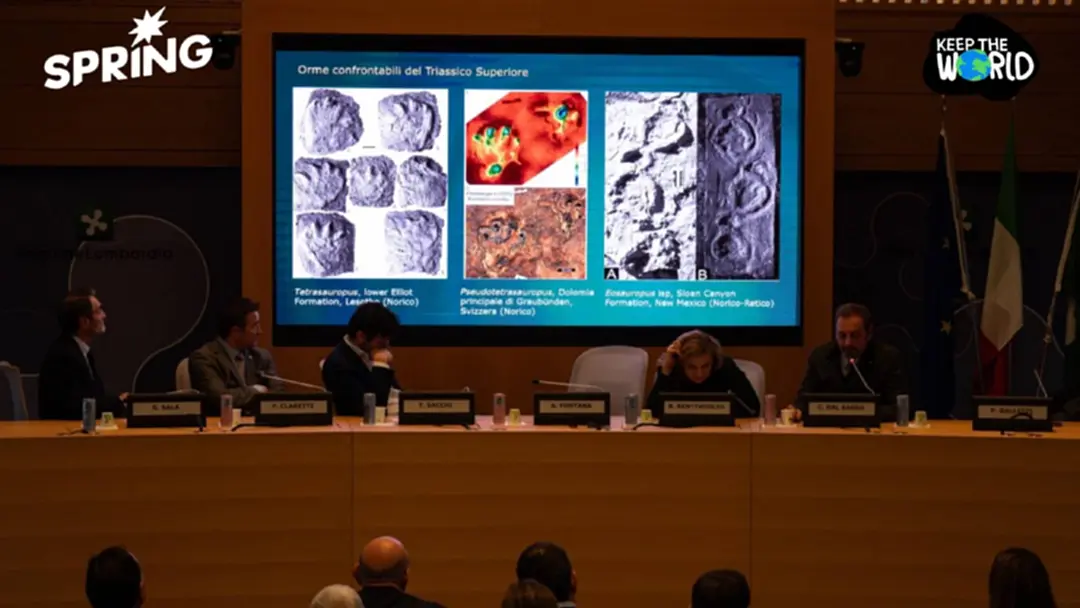 พบ 'รอยเท้าไดโนเสาร์' นับพันที่อิตาลี ใกล้สถานที่จัดโอลิมปิกฤดูหนาว