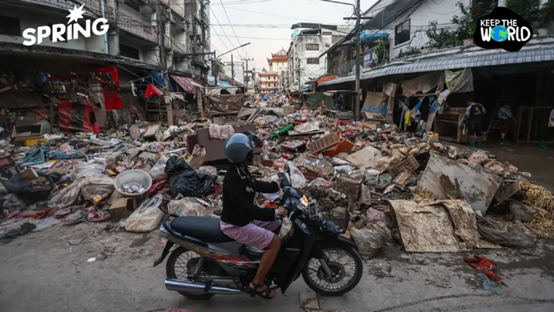 "ขยะภัยพิบัติ" วิธีจัดการขยะน้ำท่วมหาดใหญ่ กองมหึมาเกือบ 1 หมื่นตัน