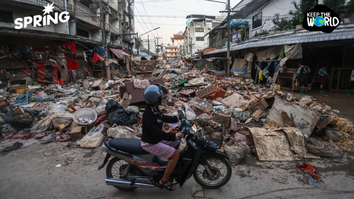 "ขยะภัยพิบัติ" วิธีจัดการขยะน้ำท่วมหาดใหญ่ กองมหึมาเกือบ 1 หมื่นตัน
