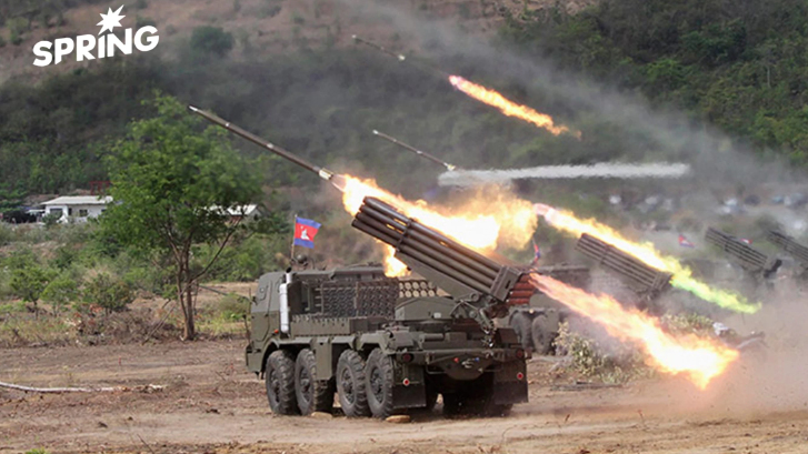 'กัมพูชา' ยิงปืนใหญ่-BM-21 ใส่พลเรือนไทยในพื้นที่ 4 จังหวัด เสียหายวงกว้าง 