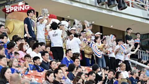 ซีพี นำนักเตะแข้งทอง BUFC เชียร์ติดขอบสนาม ชิงเหรียญทองซีเกมส์ 2025