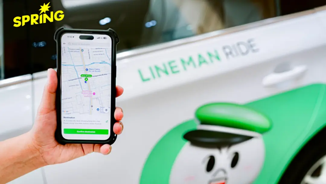 LINE MAN  RIDE ขยาย EV Taxi แก้ Pain Point ตรงจุด ด้วยรถไฟฟ้า100% เช่า 5 ปี