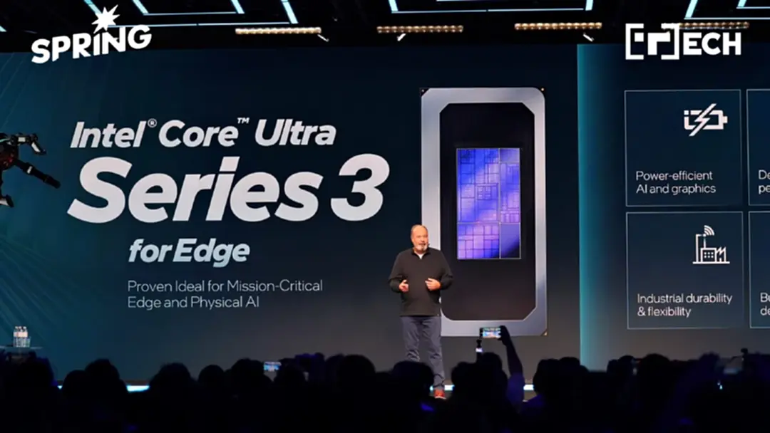 Intel เดิมพันครั้งใหญ่ เปิดตัวชิป AI รุ่นใหม่ Core Ultra Series 3