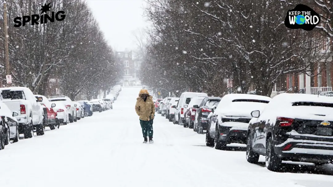 พายุฤดูหนาวยักษ์ถล่มสหรัฐฯยาว 2,000 ไมล์ อุณหภูมิดิ่งถึง -50 องศา