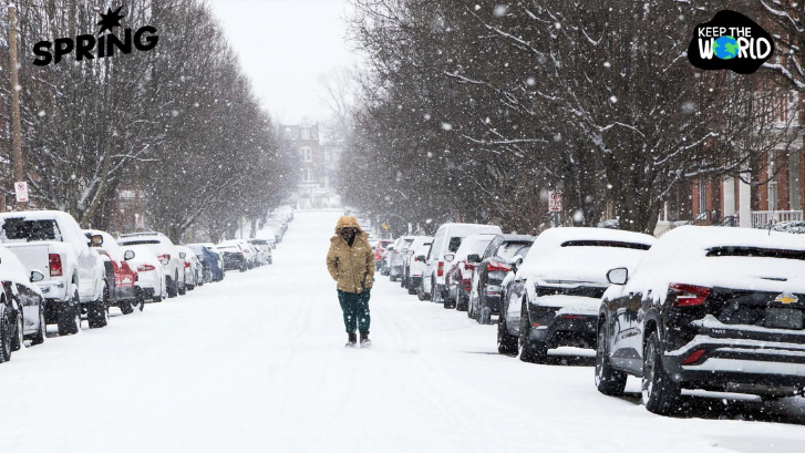 พายุฤดูหนาวยักษ์ถล่มสหรัฐฯยาว 2,000 ไมล์ อุณหภูมิดิ่งถึง -50 องศา