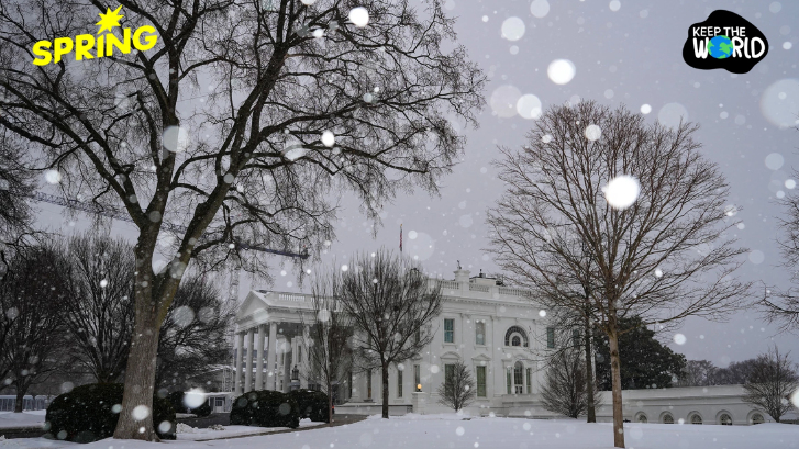 ชาววอชิงตัน ดี.ซี. โล่งใจ อากาศหนาวจัดกำลังจะผ่านพ้นไปแล้ว