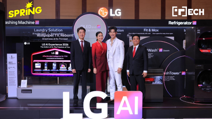 LG ชูวิสัยทัศน์ AI in Action ปฏิวัติเครื่องใช้ไฟฟ้า Zero Labor Home