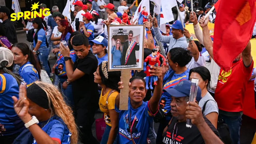 เวเนซุเอลาประท้วงสหรัฐฯ ทวงคืน 'มาดูโร' ถูกจับครบเดือน