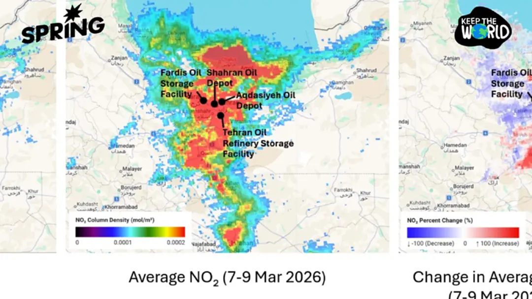 'ไนโตรเจนไดออกไซด์' พุ่ง เหนือเตหะราน เสี่ยงเกิดโรคทางเดินหายใจ-กระทบสิ่งแวดล้อม