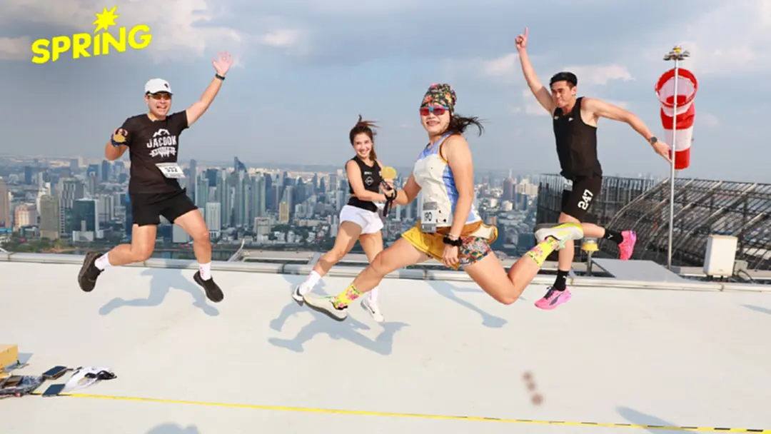 วัน แบงค็อก ปิดฉากสนามสุดท้าย 'Bangkok Vertical Run' พิชิตตึกสูง 49 ชั้น