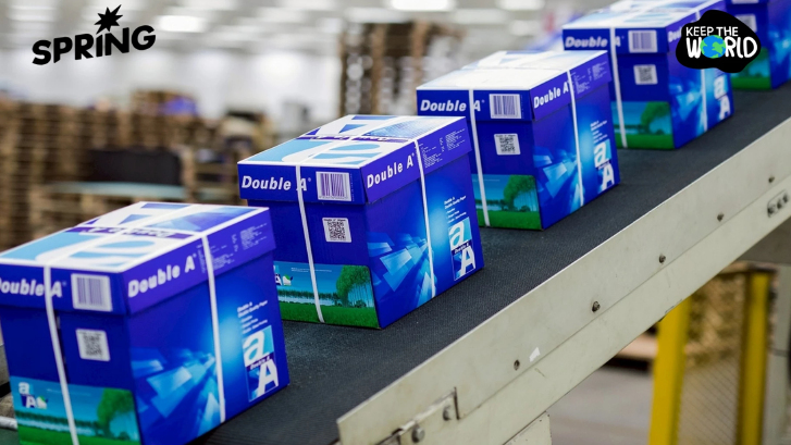 เปิดกรณีศึกษา! ทางรอดยุคน้ำมันแพง Double A ใช้พลังงานสะอาดรับมือ