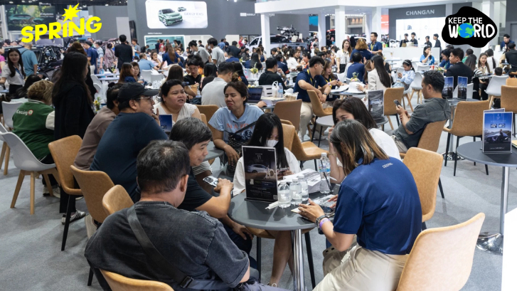 ยอดจอง Motor Show 2026 ครึ่งทาง พุ่ง 4.1 หมื่นคัน 'MG' ฮิตติดอันดับ 2