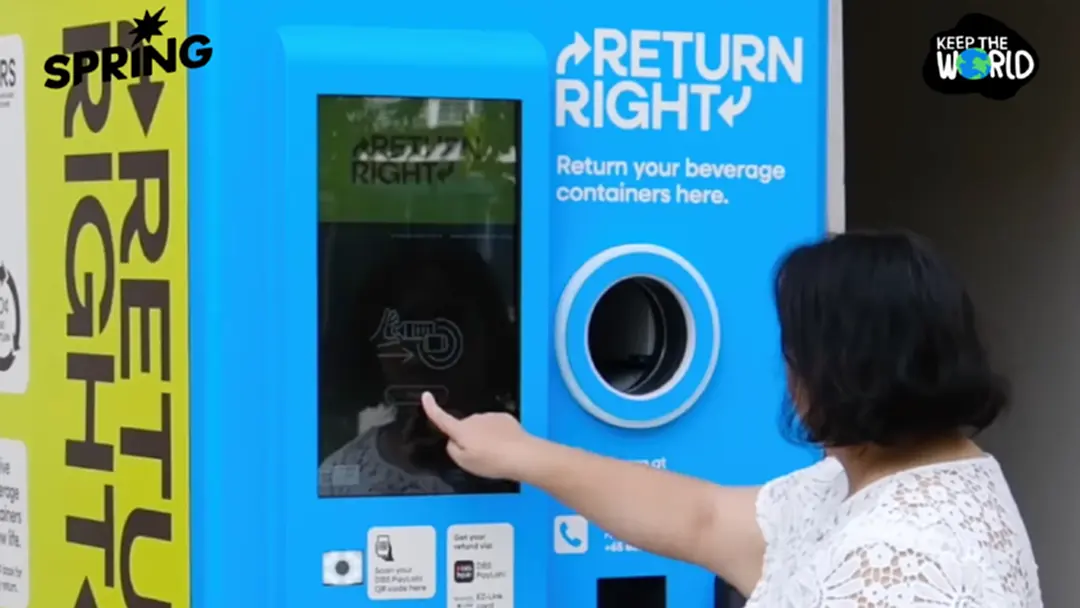 สิงคโปร์เปลี่ยนขยะเป็นเงิน! เปิดตัว ‘ตู้ ATM ขวด’ คืนเงินมัดจำ 10 เซนต์