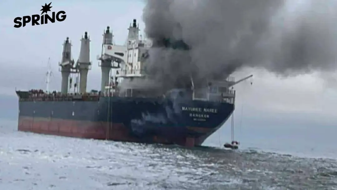 กองทัพเรือ ยืนยัน ‘เรือสินค้าไทยถูกโจมตี’ ช่องแคบฮอร์มุซ จริง! เร่งช่วยลูกเรือ 23 คน