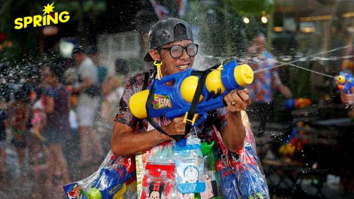 ไม่ได้มีแค่ประเทศไทย ที่จัดงานเทศกาลเล่นน้ำ 'สงกรานต์'