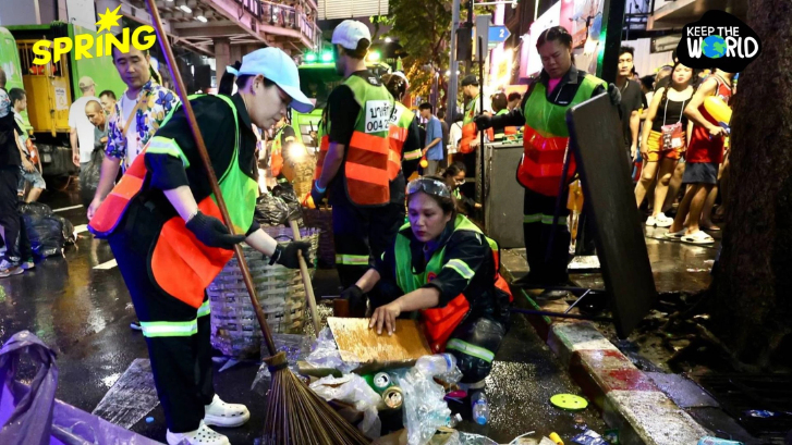 เทศกาลสงกรานต์ปี 69’ เงินสะพัด 1.29 แสนล้าน แต่สร้างขยะมากมาย กทม.คาด 100-120 ตัน