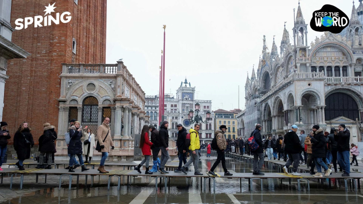 เตือน “เวนิส” อาจต้องย้ายเมืองในอนาคต หลังถูกคุกคามจากน้ำทะเล