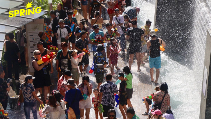 สงกรานต์ 2569 ยอดคนเที่ยวเฉียด 5 ล้าน สยามสแควร์สุดฮิตทะลุ 1.5 ล้านคน