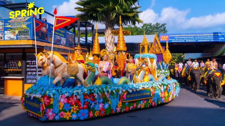 สวนนงนุชพัทยา จัดใหญ่ “มหาสงกรานต์ดอกไม้บาน” ต้อนรับสงกรานต์ 2569