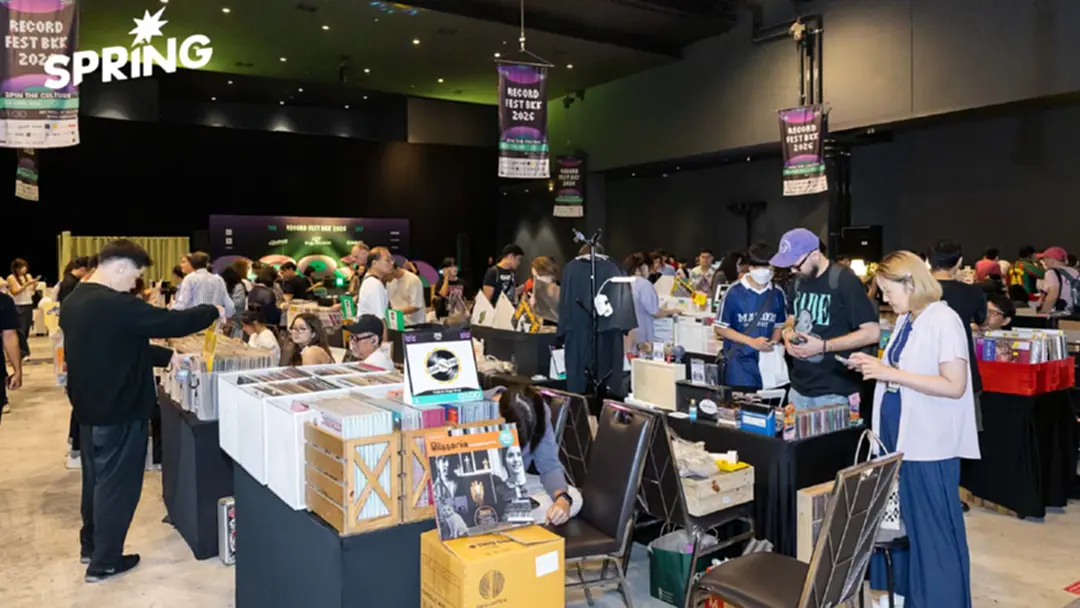 เปิดเทศกาลดนตรีใจกลางเมือง ในงาน "Record Fest BKK 2026"