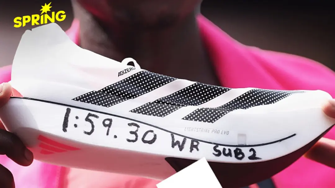 Adidas Adizero Adios Pro Evo 3 รองเท้าวิ่ง 97 กรัม ทุบสถิติมาราธอนโลก