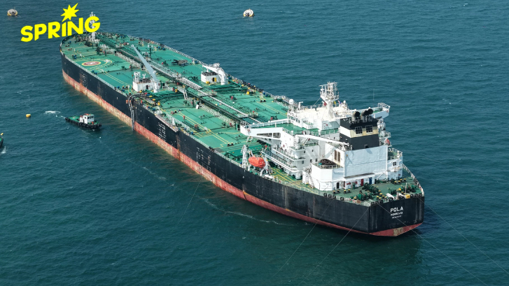 เรือขนส่งน้ำมันดิบ 7 แสนบาร์เรล ผ่านฮอร์มุซ ถึงโรงกลั่นศรีราชาปลอดภัย