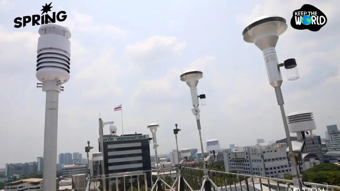 ชัชชาติเยี่ยมชม 'Superstation' เป็นมากกว่าแค่เครื่องวัดฝุ่น PM2.5