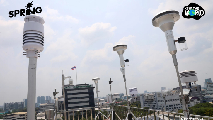 ชัชชาติเยี่ยมชม 'Superstation' เป็นมากกว่าแค่เครื่องวัดฝุ่น PM2.5