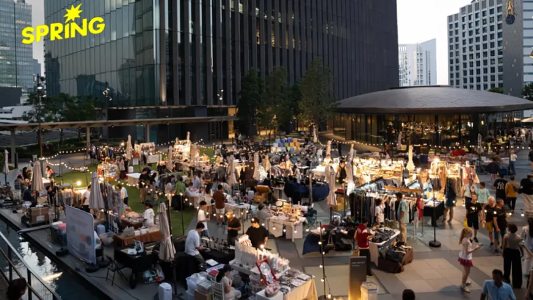 Dusit Central Park จับมือ SCGP เนรมิตสวนลอยฟ้า เป็นตลาดแบ่งปันความสุขรับปีใหม่ไทย