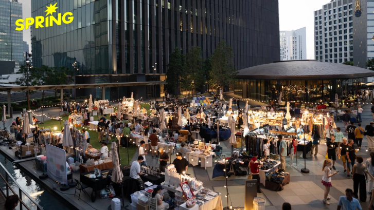 Dusit Central Park จับมือ SCGP เนรมิตสวนลอยฟ้า เป็นตลาดแบ่งปันความสุขรับปีใหม่ไทย