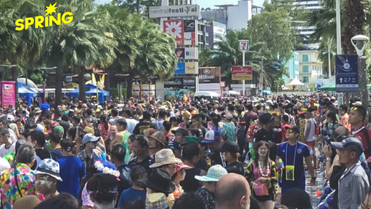 วันไหลพัทยา 2569 งานสงกรานต์ 2569 ชลบุรี บางแสน มีจัดที่ไหนบ้าง เช็กเลย