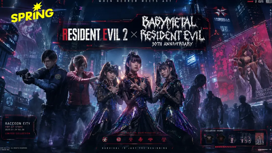 ฉลอง 30 ปีผีชีวะ ! BABYMETAL x Resident Evil ออกสินค้าที่ใช้คำว่า 'สวย' ได้เปลืองมาก ฉลอง 30 ปีผีชีวะ ! BABYMETAL x Resident Evil ออกสินค้าที่ใช้คำว่า 'สวย' ได้เปลืองมาก