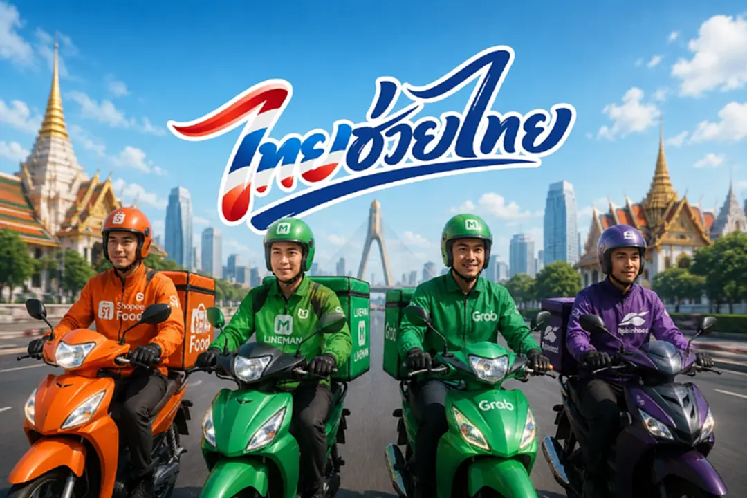 'ไทยช่วยไทยพลัส' ใช้สิทธิผ่าน 4 แพลตฟอร์มเดลิเวอรี่ เริ่ม 15 มิ.ย. นี้