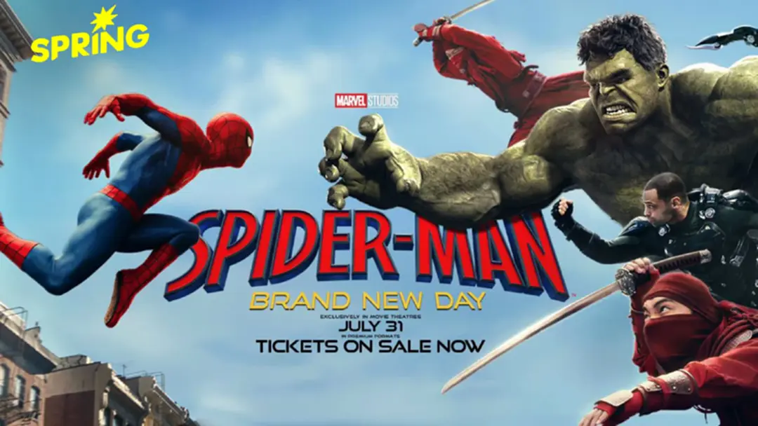 Marvel Studios เปิดตัว Spider-Man : Brand New Day ทุบสถิติยอดจองตั๋ว Marvel Studios เปิดตัว Spider-Man : Brand New Day ทุบสถิติยอดจองตั๋ว