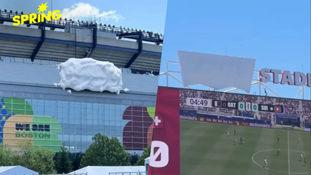 Levi's - Gillette โดนคุมป้ายชื่อ แต่พลิกเป็นโอกาส เปลี่ยนโลโก้สนามบอลโลก เป็นไวรัล Levi's - Gillette โดนคุมป้ายชื่อ แต่พลิกเป็นโอกาส เปลี่ยนโลโก้สนามบอลโลก เป็นไวรัล