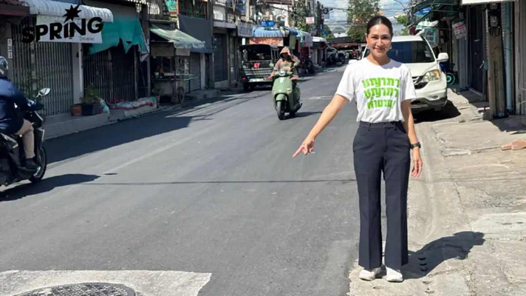'ชญาภา' ขอบคุณ 'ชัชชาติ' สางปัญหาถนนล่าช้า ชู 5 ภารกิจทำทันทีหลังเข้าสภา
