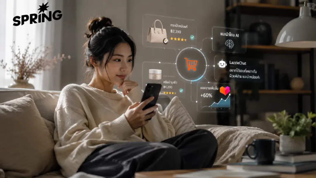 หมดยุคสงครามราคา? เจาะลึกอัลกอริทึม-AI ดันยอดขายอีคอมเมิร์ซ Lazada พุ่ง 60% หมดยุคสงครามราคา? เจาะลึกอัลกอริทึม-AI ดันยอดขายอีคอมเมิร์ซ Lazada พุ่ง 60%