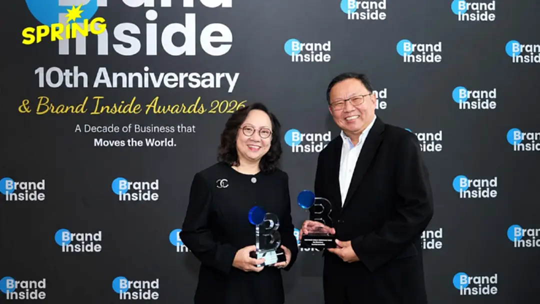 AIS คว้า 2 รางวัลใหญ่ Brand Inside Awards 2026 ผู้นำโครงสร้างพื้นฐาน