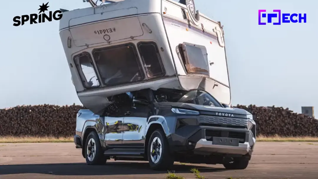Toyota ทดสอบโหด Travo-e ปล่อยรถบ้านทับ พิสูจน์ความแกร่งจริง