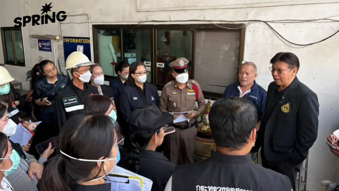 'จุลพันธ์' ห่วงใยครอบครัวลูกจ้างเสียชีวิตเหตุแอมโมเนียรั่ว สั่ง สปส. เร่งดูแลสิทธิกองทุนเงินทดแทนแก่ทายาท 'จุลพันธ์' ห่วงใยครอบครัวลูกจ้างเสียชีวิตเหตุแอมโมเนียรั่ว สั่ง สปส. เร่งดูแลสิทธิกองทุนเงินทดแทนแก่ทายาท